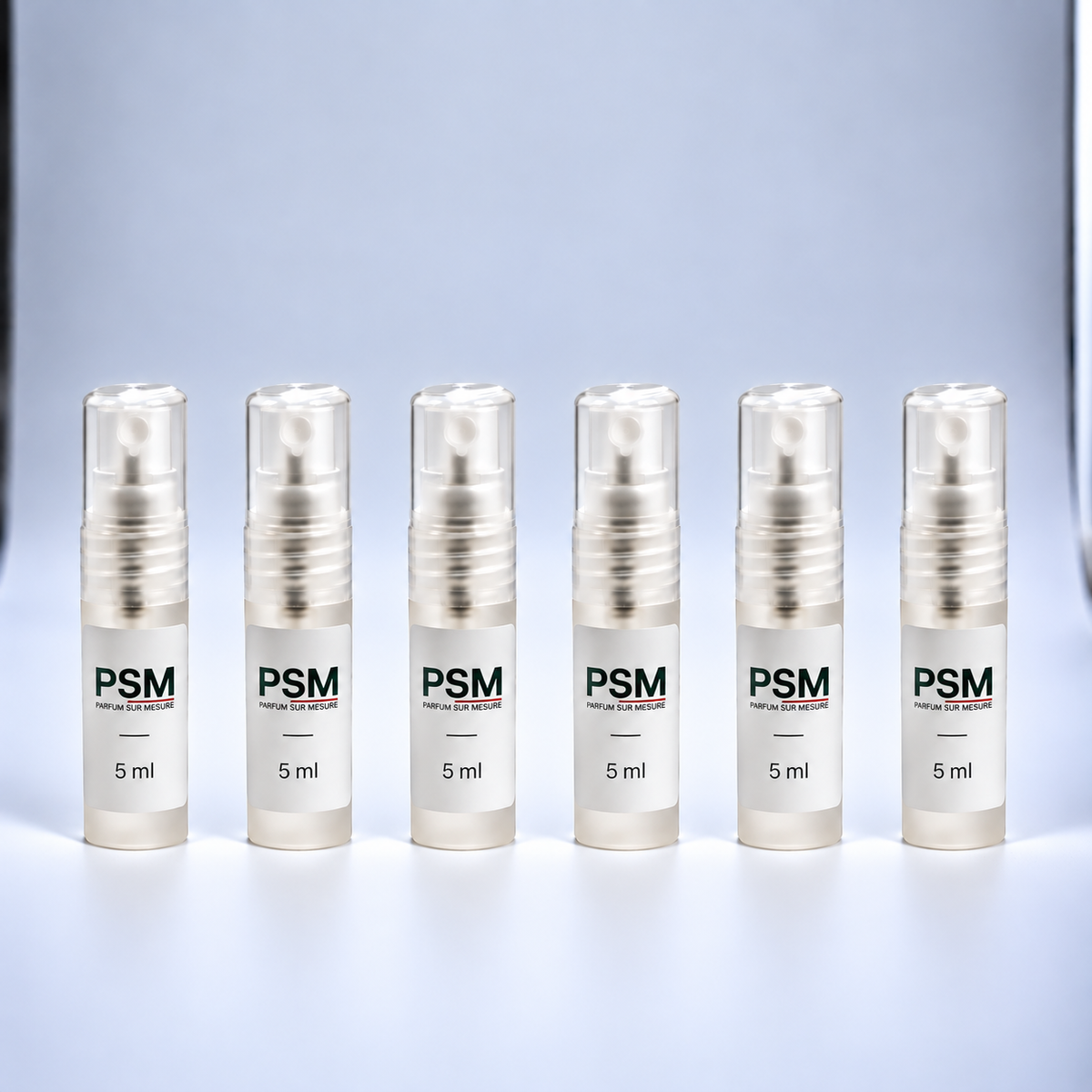Kit échantillons 5ml - 6 senteurs GOURMANDES  - Eaux De Parfum 20% FEMME