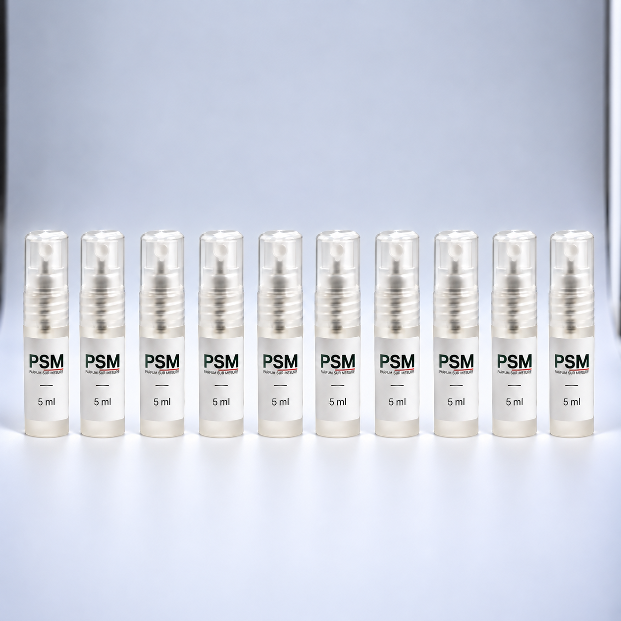 Kit échantillons 5ml - 9 senteurs GOURMANDES  - Eaux De Parfum 20% femme